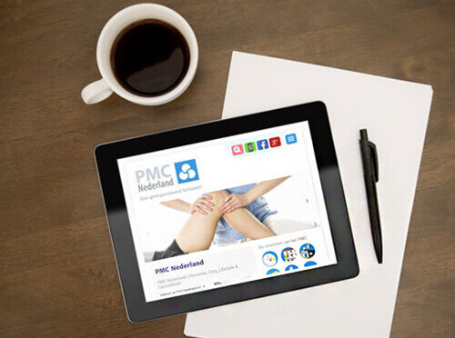 Vernieuwde website PMC