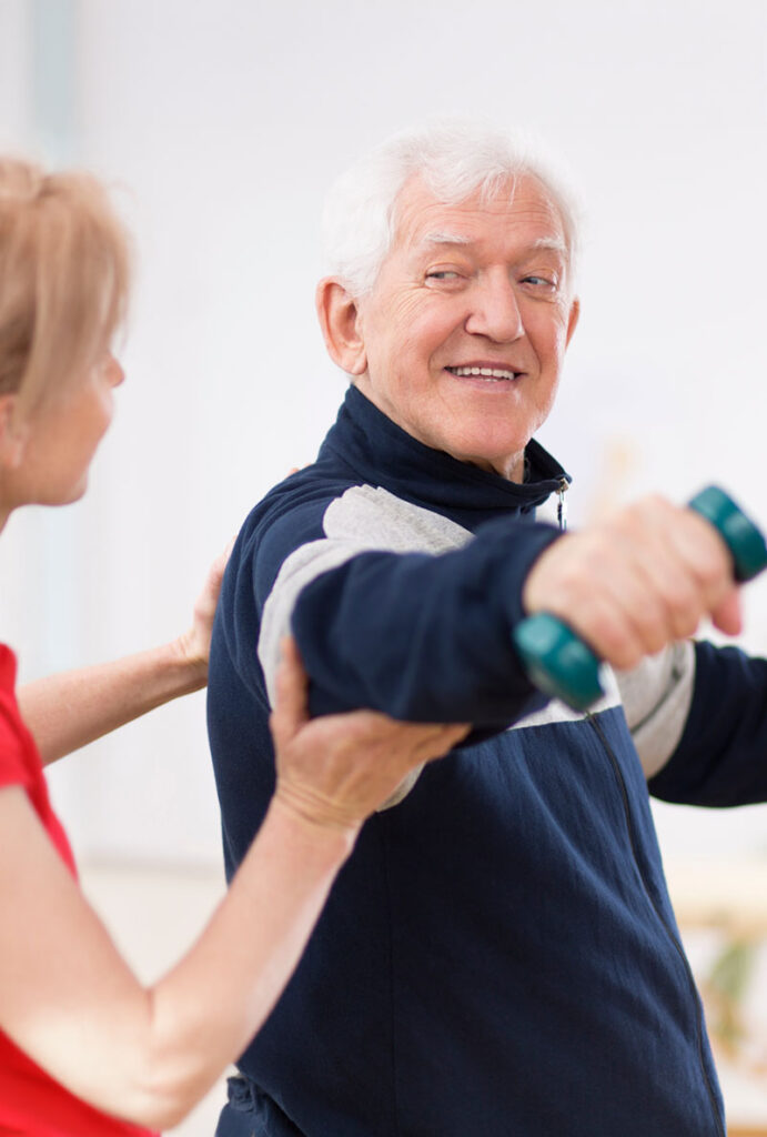 Geriatrie bij PMC. Mobieler en beter bewegen voor ouderen.